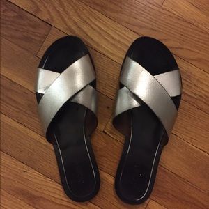 JCrew slide sandals